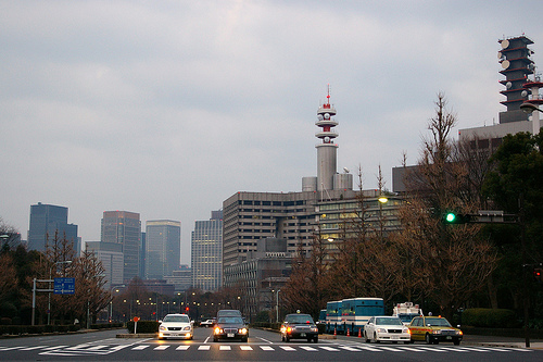 Wieżowce Tokio