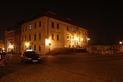 Lublin w nocy