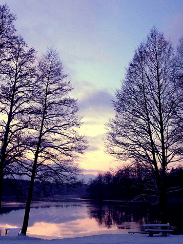 Mazury zimą